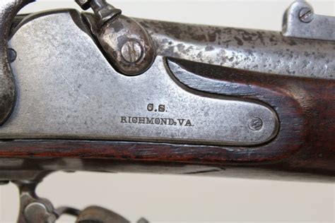 Civil War Confederate Southern Richmond Armory Rifle Musket Montgomery