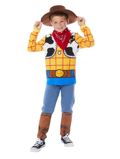 Disguise Toy Story Woody Deluxe Halloween Fancy Dress Costume For Child