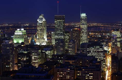 Downtown Montréal By Night