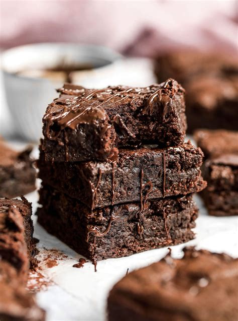 Vegan Chocolate Brownies Nadias Healthy Kitchen