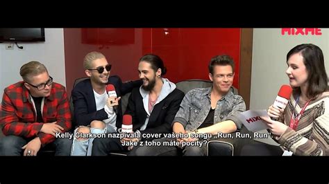 Always today, four years ago, tokio hotel was interviewed by his and posed for a photoshoot. Mixme: Tokio Hotel Interview - 28.08.2015 #CZ - YouTube