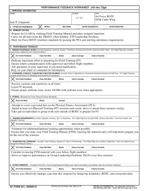 2008 Form AF 931 Fill Online, Printable, Fillable, Blank ...