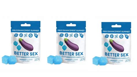 Better Sex Male Enhancement Gummies Blue Raspberry Flavour