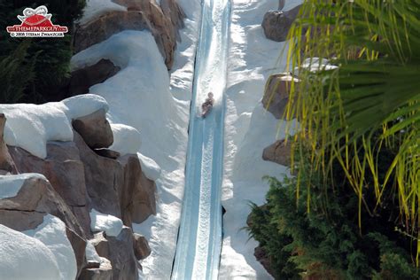 Typhoon lagoon and blizzard beach. Blizzard Beach photos by The Theme Park Guy