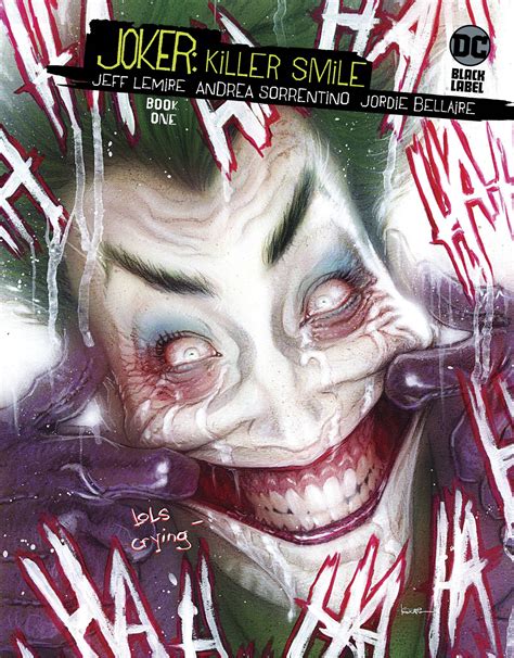 He is a masterful manipulator and a brilliant chemist, using the latter the joker's unpredictable nature means most other supervillains refuse to work with him because they feel they can't trust him and he'll betray them or pursue his own. AUG190447 - JOKER KILLER SMILE #1 (OF 3) VAR ED (MR ...