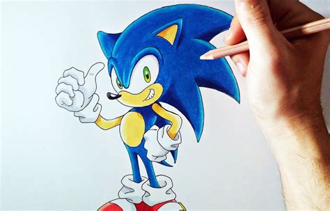 DibufÁcil Aprende A Dibujar A Sonic Para Principiantes Artemaster