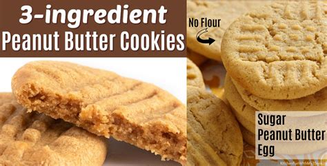 How to store three ingredient peanut butter cookies. 3 Ingredient Peanut Butter Cookies No Egg / 3 Ingredient Peanut Butter Cookies Recipe By Tasty ...