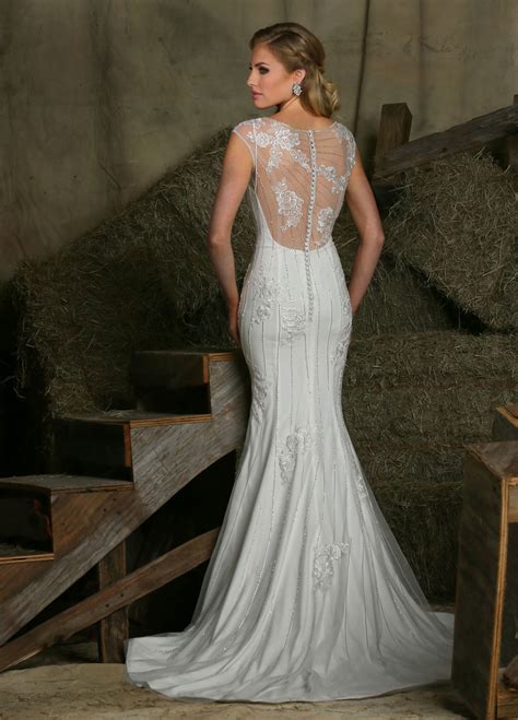 Sheath And Form Fitting Lace Wedding Dresses Davinci Bridal Blog