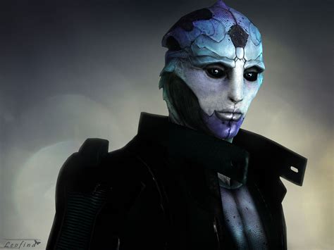 Alien Concept Art Mass Effect Character