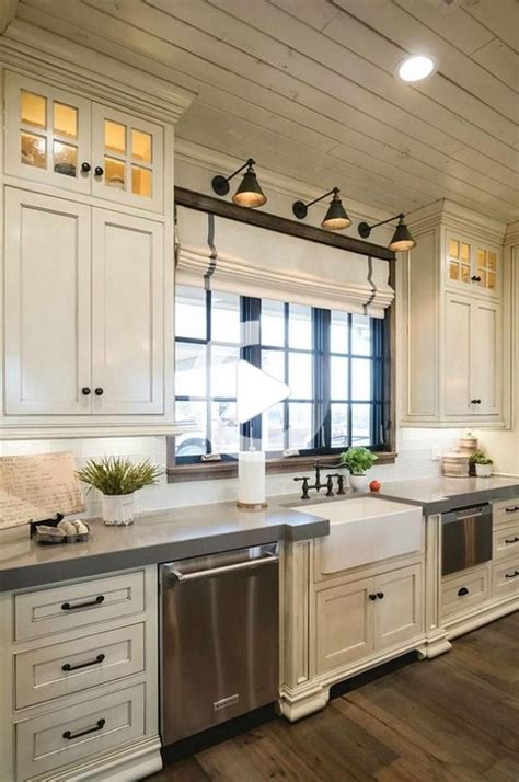 Beautiful Country Kitchen Ideas Farmhouse Style Cabinets Fixer Upper