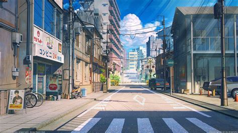 Anime Road Wallpapers Top Free Anime Road Backgrounds Wallpaperaccess