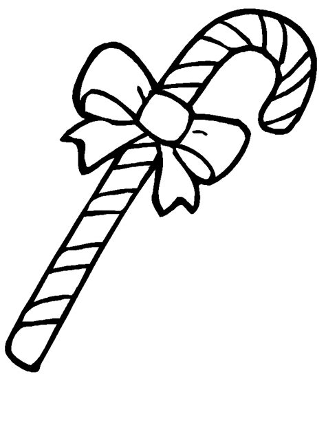 Candy Canes Coloring Pages Printable