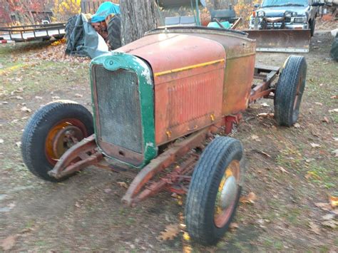 1928 Chevrolet Tractor Doodle Bug Home Made Tractor Model Tt Rear End