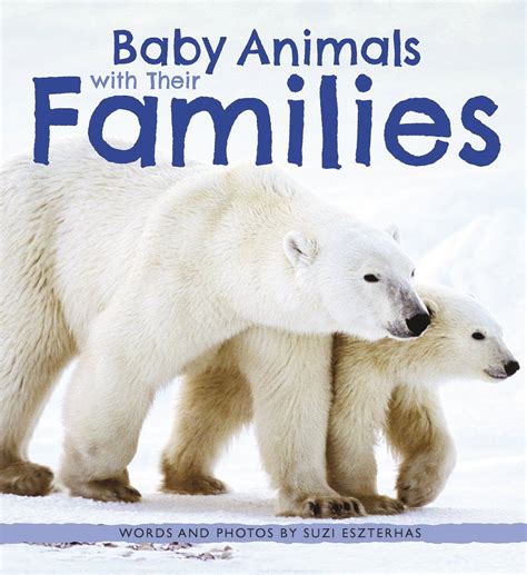 Childrens Book Baby Animals With Their Families Baby Animal Prints
