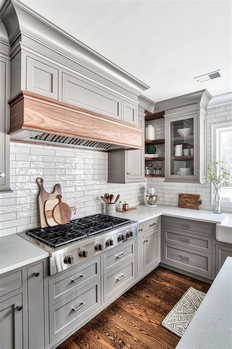 Light Gray Kitchen Cabinets Cool Moody Grey Cabinets Grey Kitchen Designs Kitchen