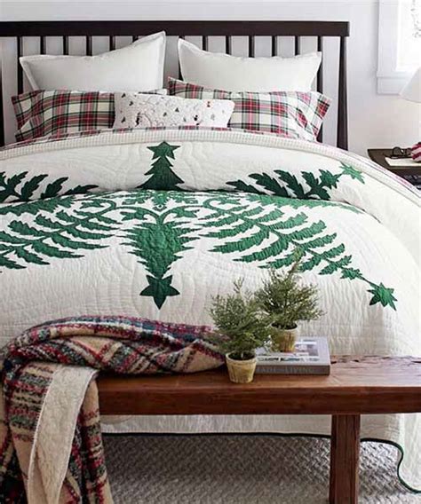 Christmas Farmhouse Bedding Holiday Quilts And Comforters