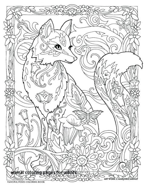 Detailed Animal Coloring Pages At Free Printable