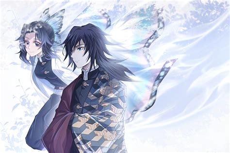 2560x1700 Resolution Shinobu Kochou and Giyuu Tomioka Chromebook Pixel