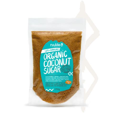 Organic Coconut Sugar 250g Niulife Buy Online