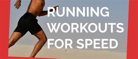 Running Workouts For Speed Get Faster Runbryanrun