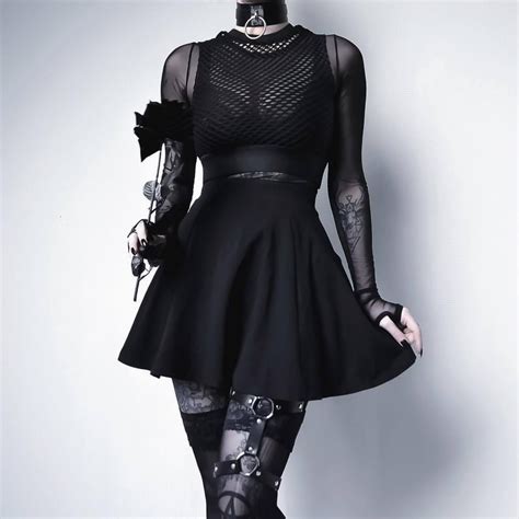 grunge outfits gothic outfits edgy outfits mode outfits fashion outfits womens fashion