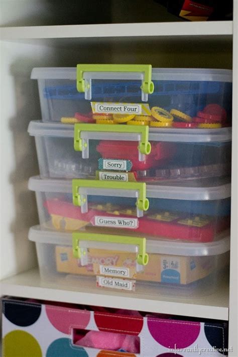 17 Board Game Storage Ideas To Keep You Sane The Heathered Nest