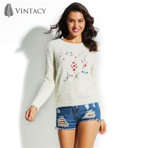 Buy Vintacy Autumn Knitting Sweater Women Pullover