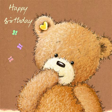 Buy Twizler Popcorn The Bear Happy Birthday Card Girls Birthday Card