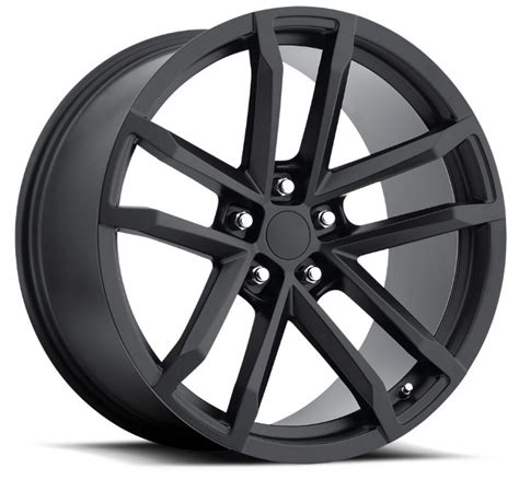 20 Fits Chevy Camaro Zl1 Staggered Wheels Satin Black 20x89 Rims