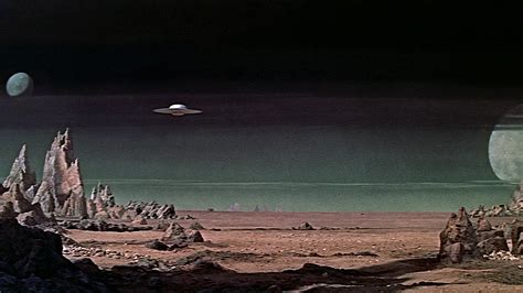 Ufo Movies Film Stills Retro Science Fiction 4k Space Landscape