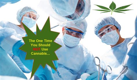why you shouldn t smoke cannabis before surgery