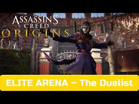 AC Origins Elite Arena Boss The Duelist YouTube