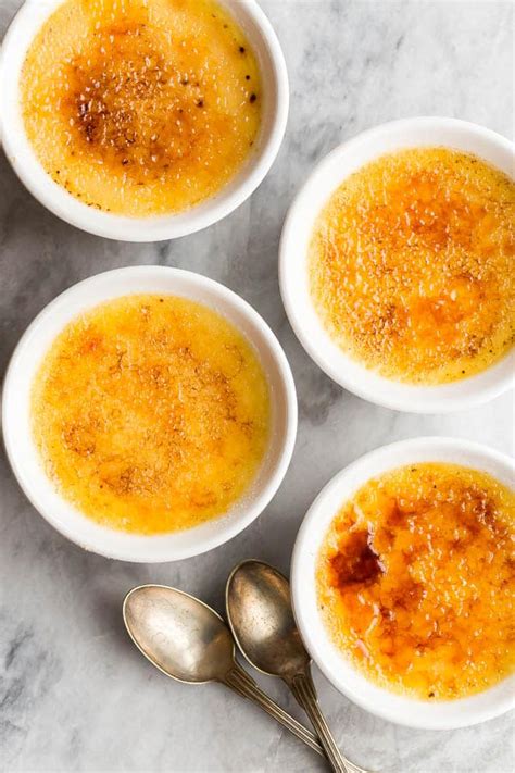 Fluffy, rich, and a canvas for added flavors, homemade whipped cream takes these 20 desserts from ordinary to extraordinary. Creme Brulee is a simple but elegant dessert made with egg ...