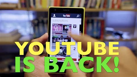 Youtube App For Windows Phone Is Back With Upload Youtube