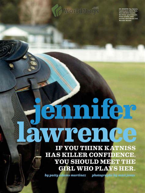 Jennifer Lawrence In Seventeen Magazine April 2012 Issue Hawtcelebs