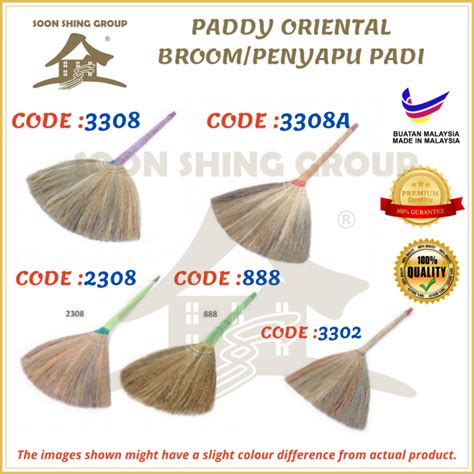 Paddy Oriental Broom Penyapu Padi Penyapu Plus Jerami Super Ringan