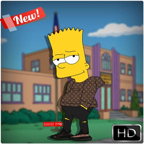 Cartoon Hypebeast Simpson Hd Wallpaper For Android Apk Download