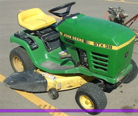 John Deere STX Riding Mower In Manhattan KS Item Sold Purple Wave