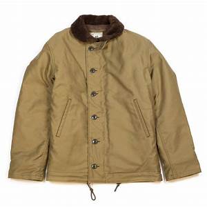 The Real Mccoy 39 S Mj13111 N 1 Deck Jacket Khaki