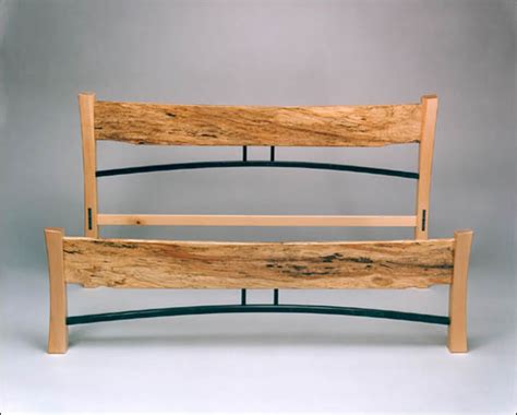 Fine Woodworking Seatings And Beds Bone Bed In Spalted Maple