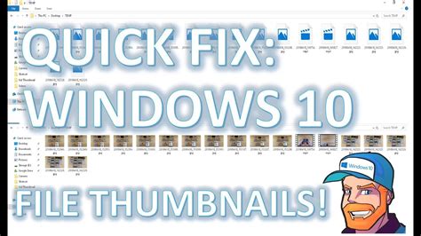 Thumbnails Windows 10