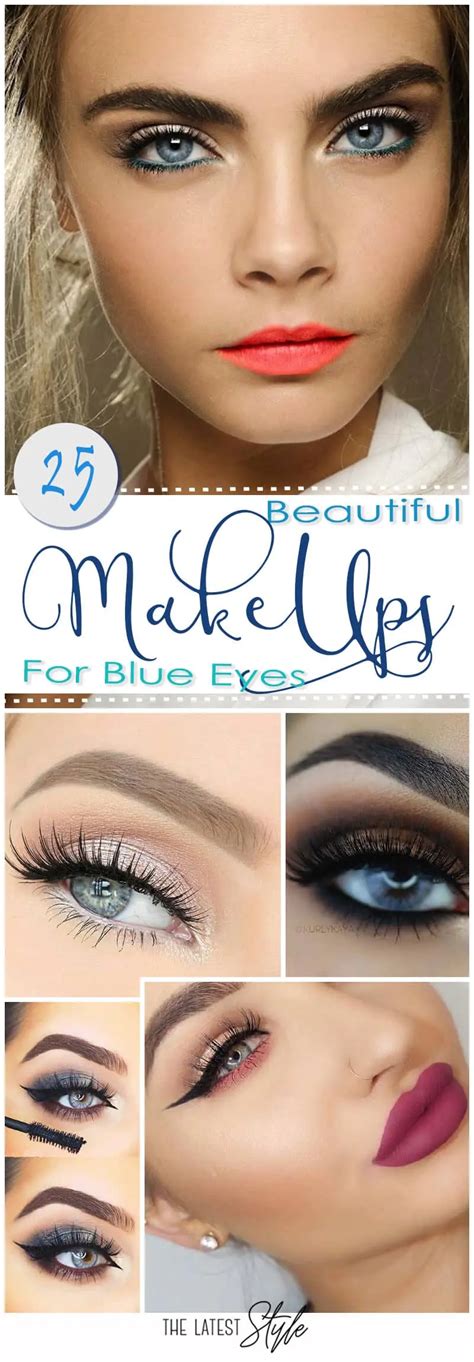 25 Beautiful Blue Eye Makeups To Make Your Eyes Pop