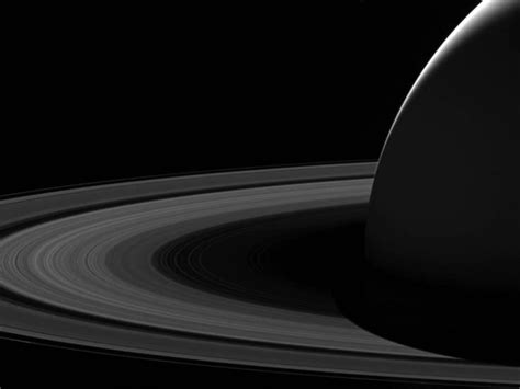 Nasa Releases Image Of The Dark Side Of Saturn Captured By The Cassini
