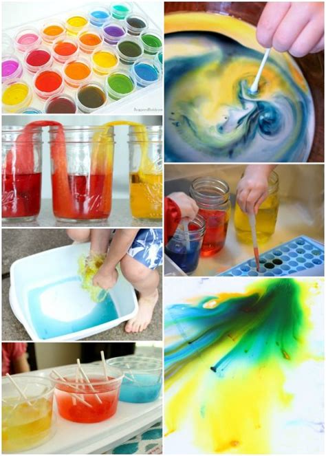 Fun Ideas for Mixing Colors  Color mixing, Creative activities for