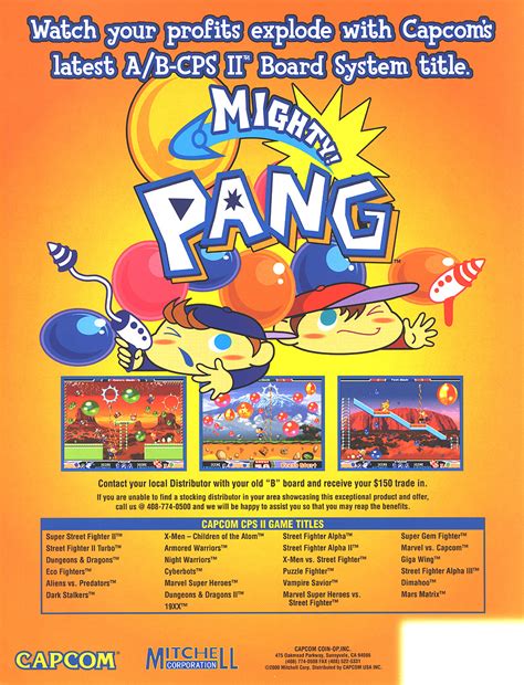Mighty Pang Details Launchbox Games Database