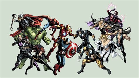 Avengers Vs Justice League Wallpaper
