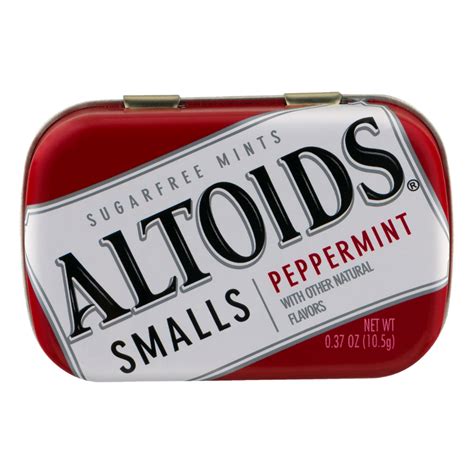 Altoids Smalls Peppermint Sugar Free 50 Mints 37 Oz Garden Grocer