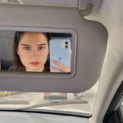 Selfie Aesthetic Instagram Inspo Mirror Selfie Car Selfie Instagram Aesthetic