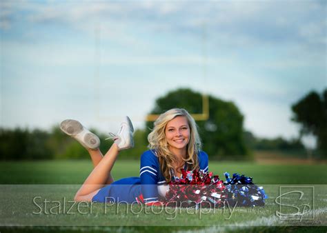 Cheerleader Football Pictures Stadium Seniorcheerleader Stadium Football Senior Pictures