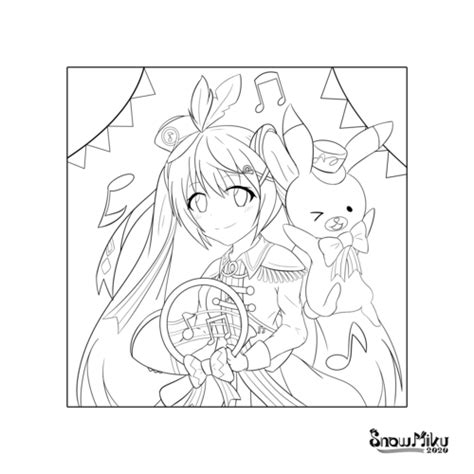 Piaproピアプロイラスト「♪ Snow Miku 2020